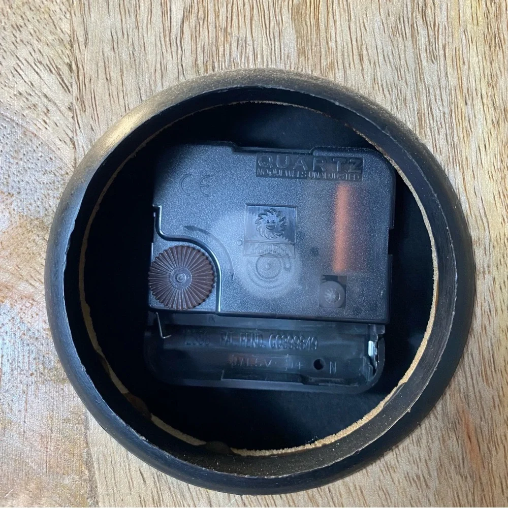 Wooden Square Table Clock 7”x7” - Picture 4 of 10